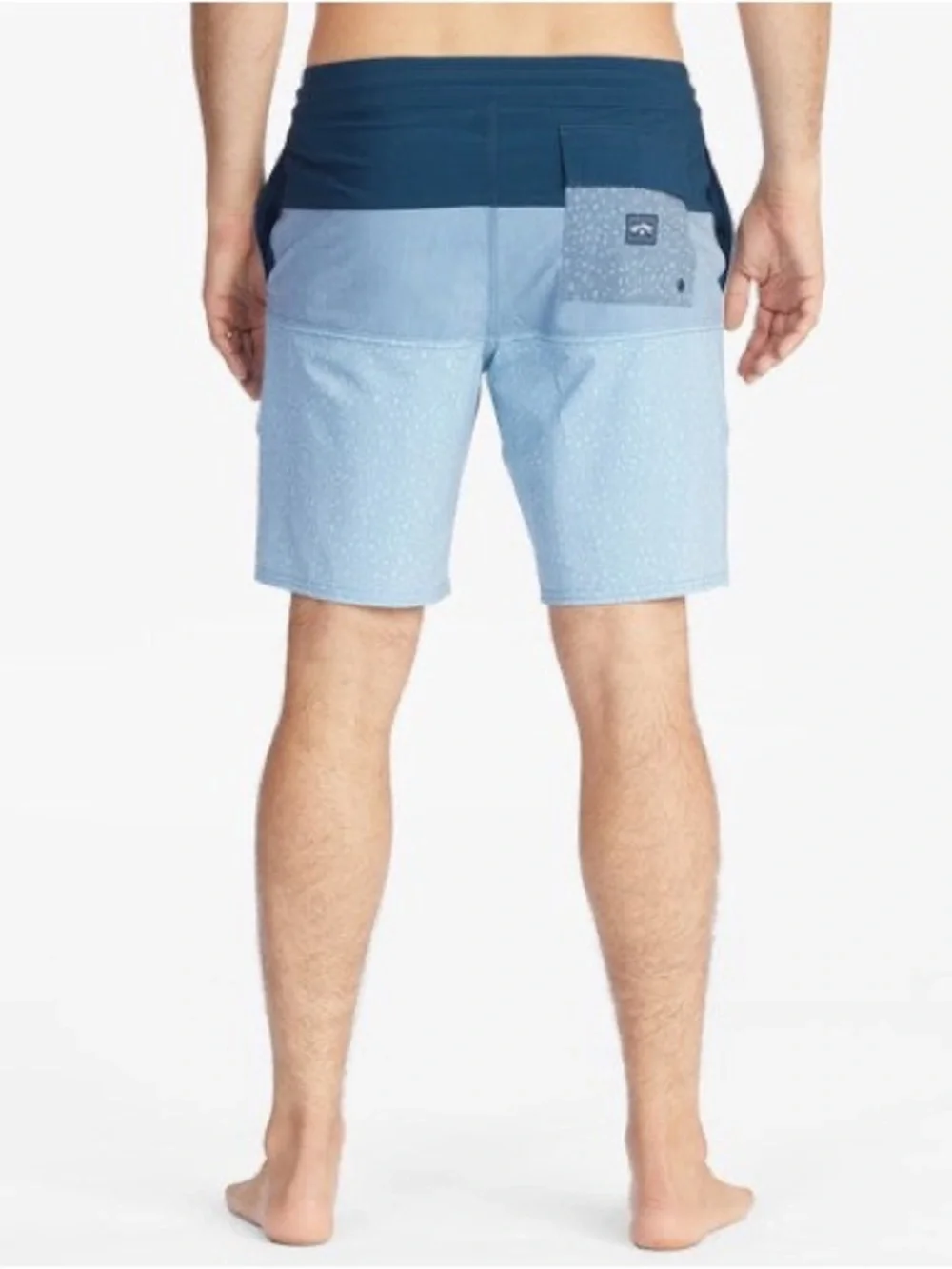 Billabong Men's Two-Tone Blue Swim Boardshorts